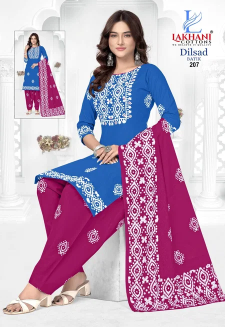 Dilsad Batik Vol 2 By Lakhani Cotton Ladies Dress Material Wholesale Market In Surat
